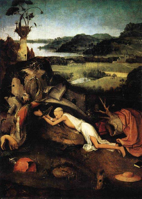 Hieronymus Bosch Jerome at Prayer